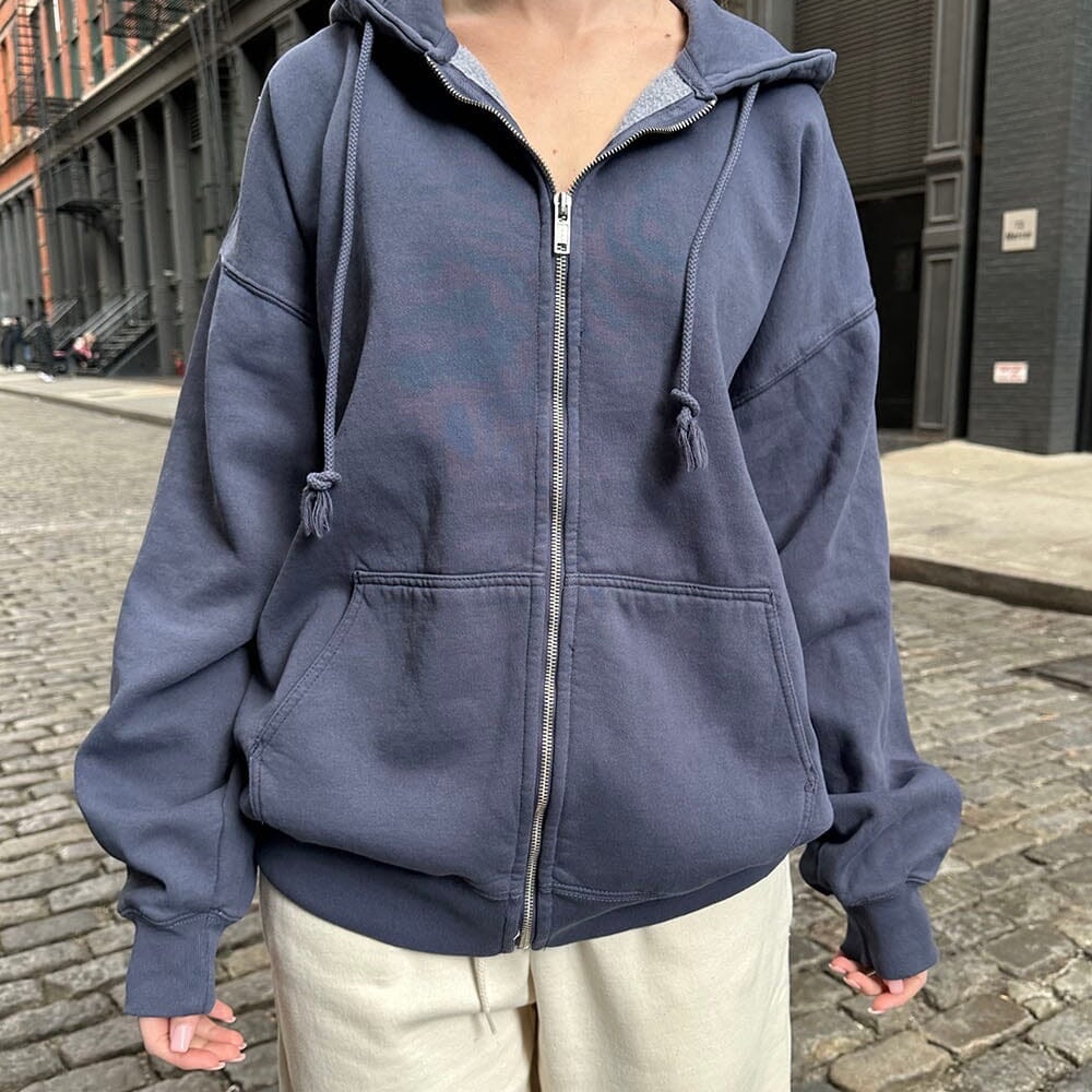 Brandy Melville Christy hoodie in blue